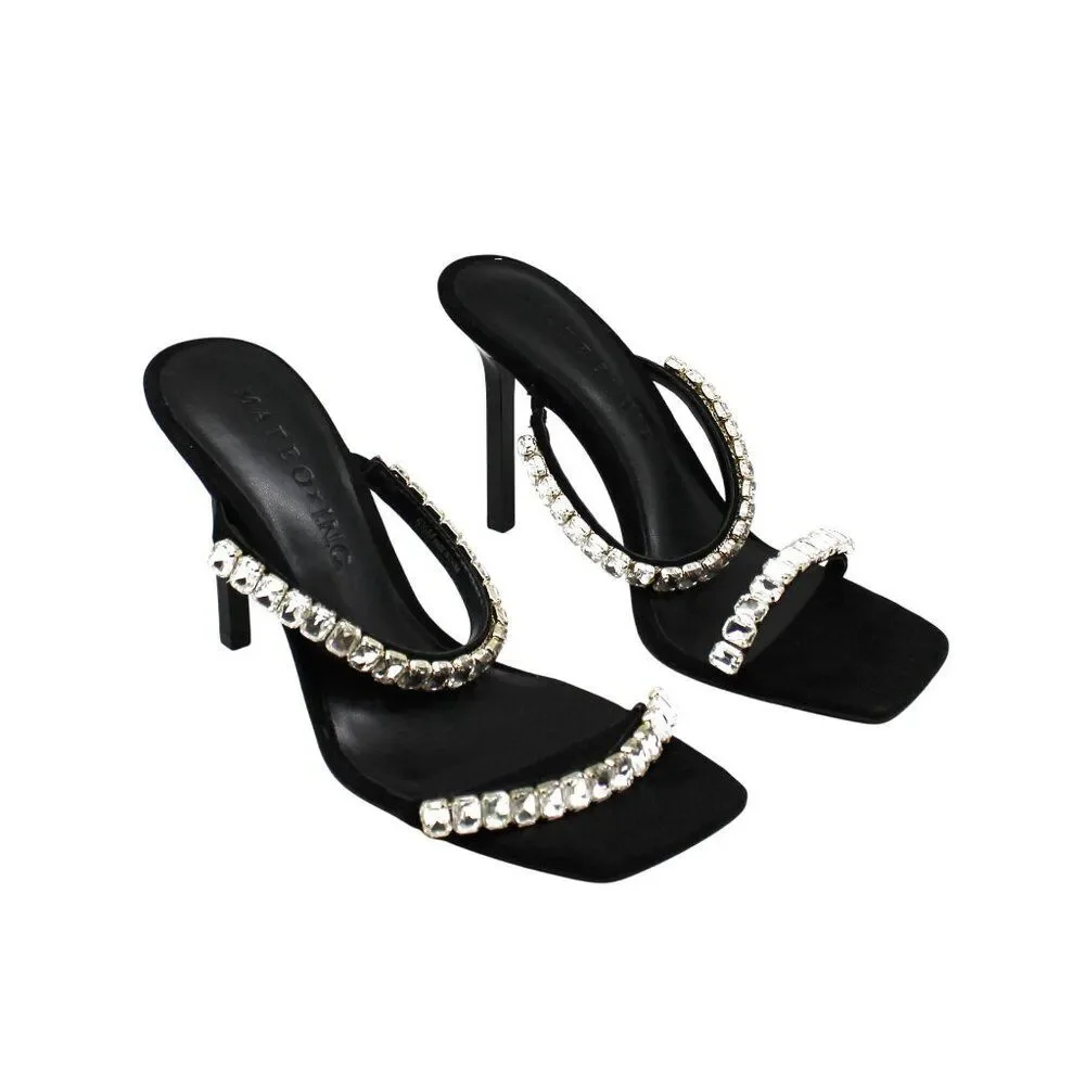 Mateo for Inc Diana Sapphire Slip-on Dress Sandals - Elegant and Stylish Womens - Picture 3 of 9